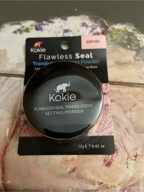 Kokie Flawless Seal Translucent Setting Powder - Black (Flawless Seal)